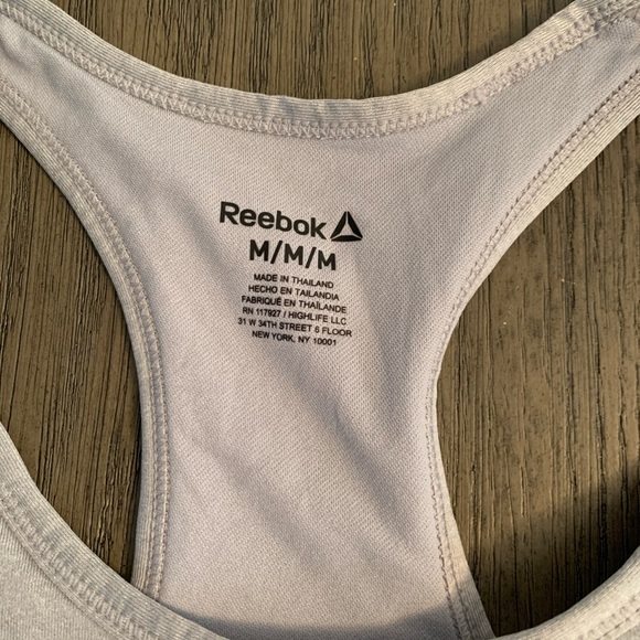 Reebok Grey Sports Bra - Picture 2 of 4